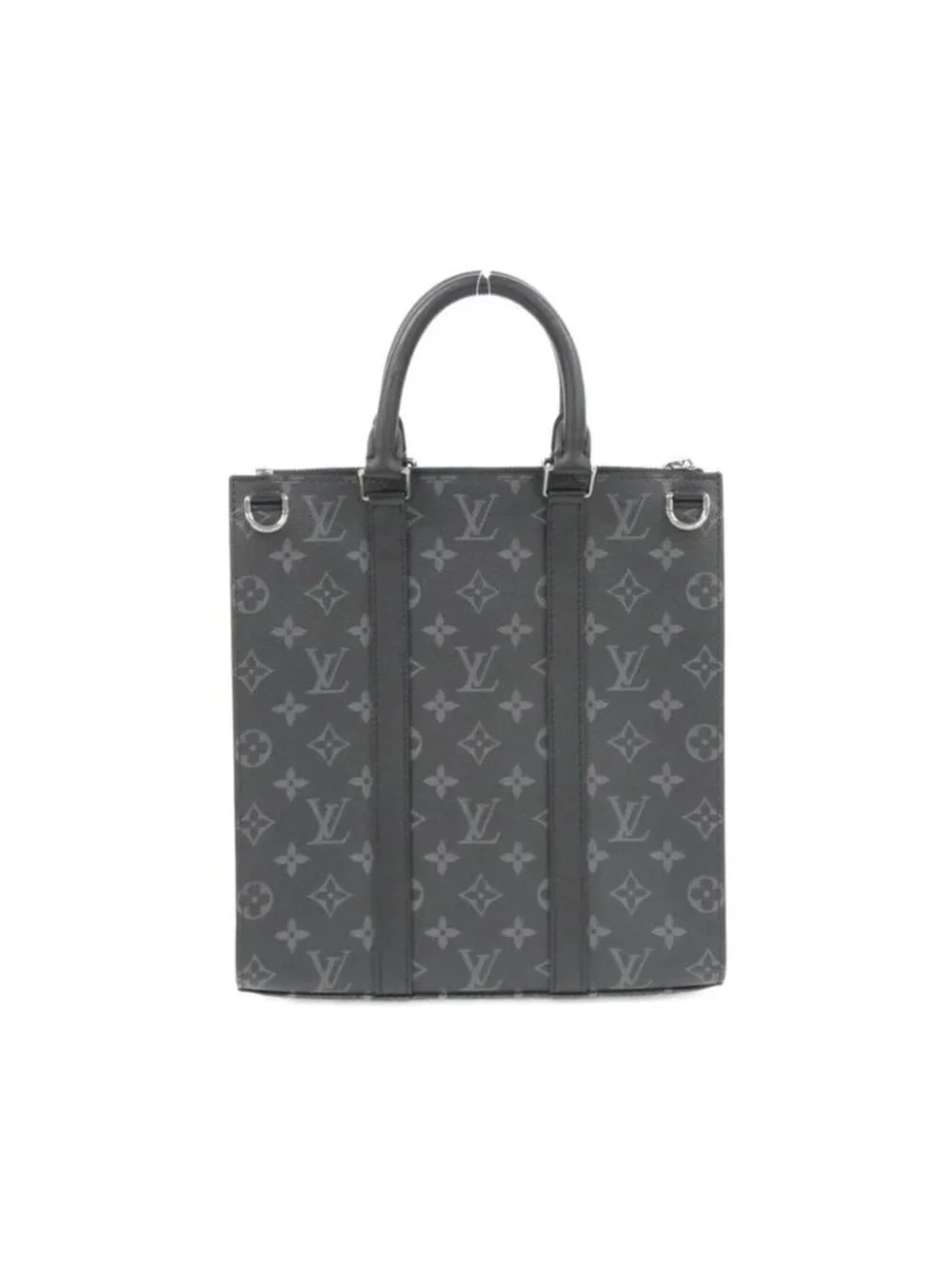 Louis Vuitton Monogram Eclipse Sac Plat Cross Bag
